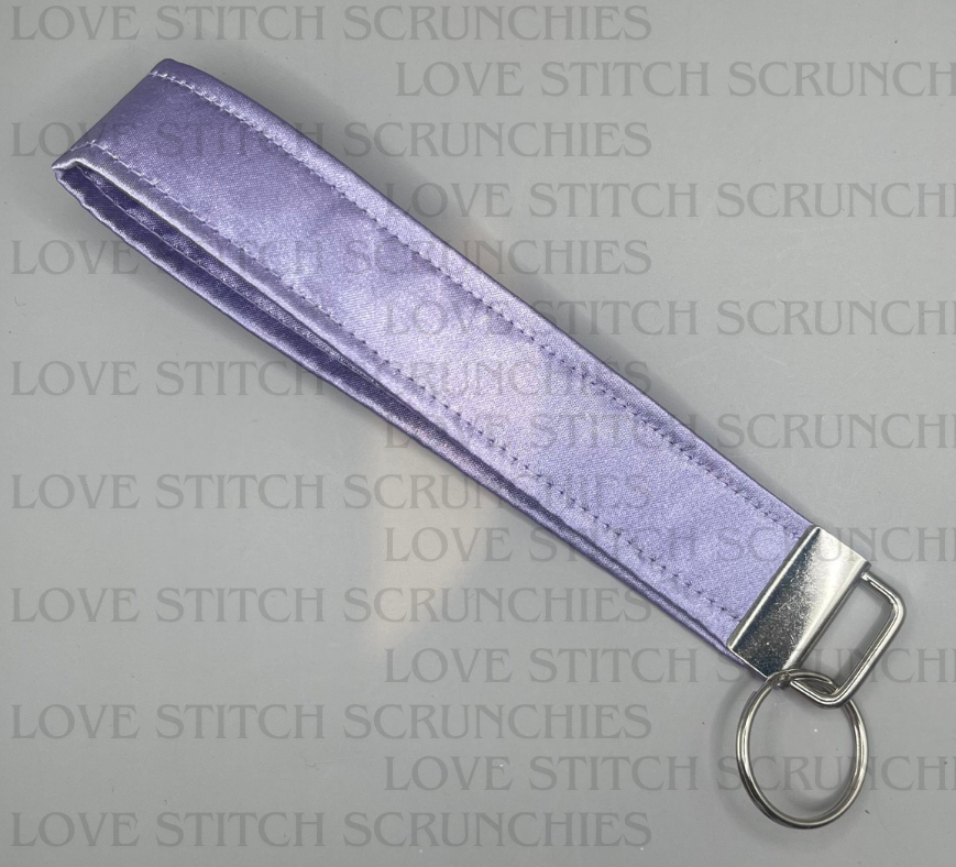 Pastel purple satin