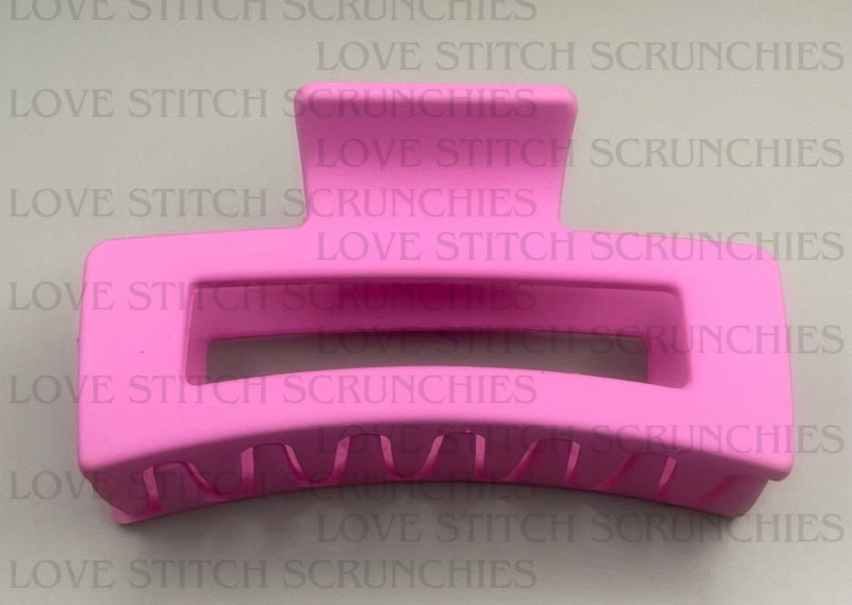 Hot pink clip