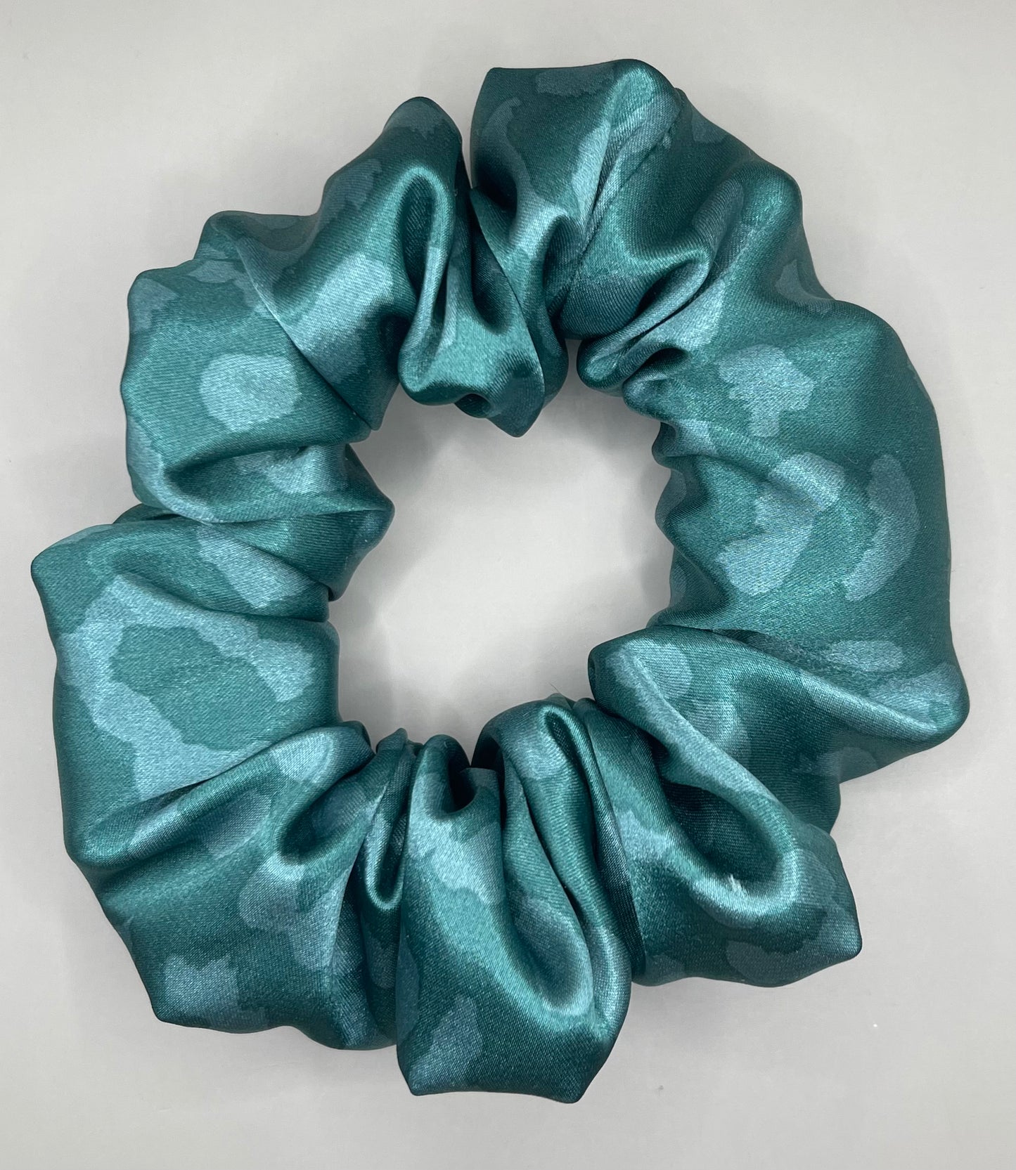 Youth cheetah satin blue