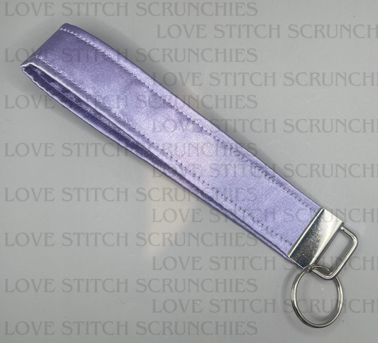 Pastel purple satin