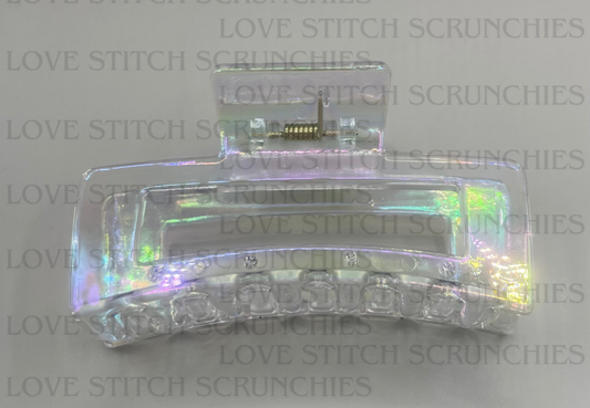 Iridescent claw clip