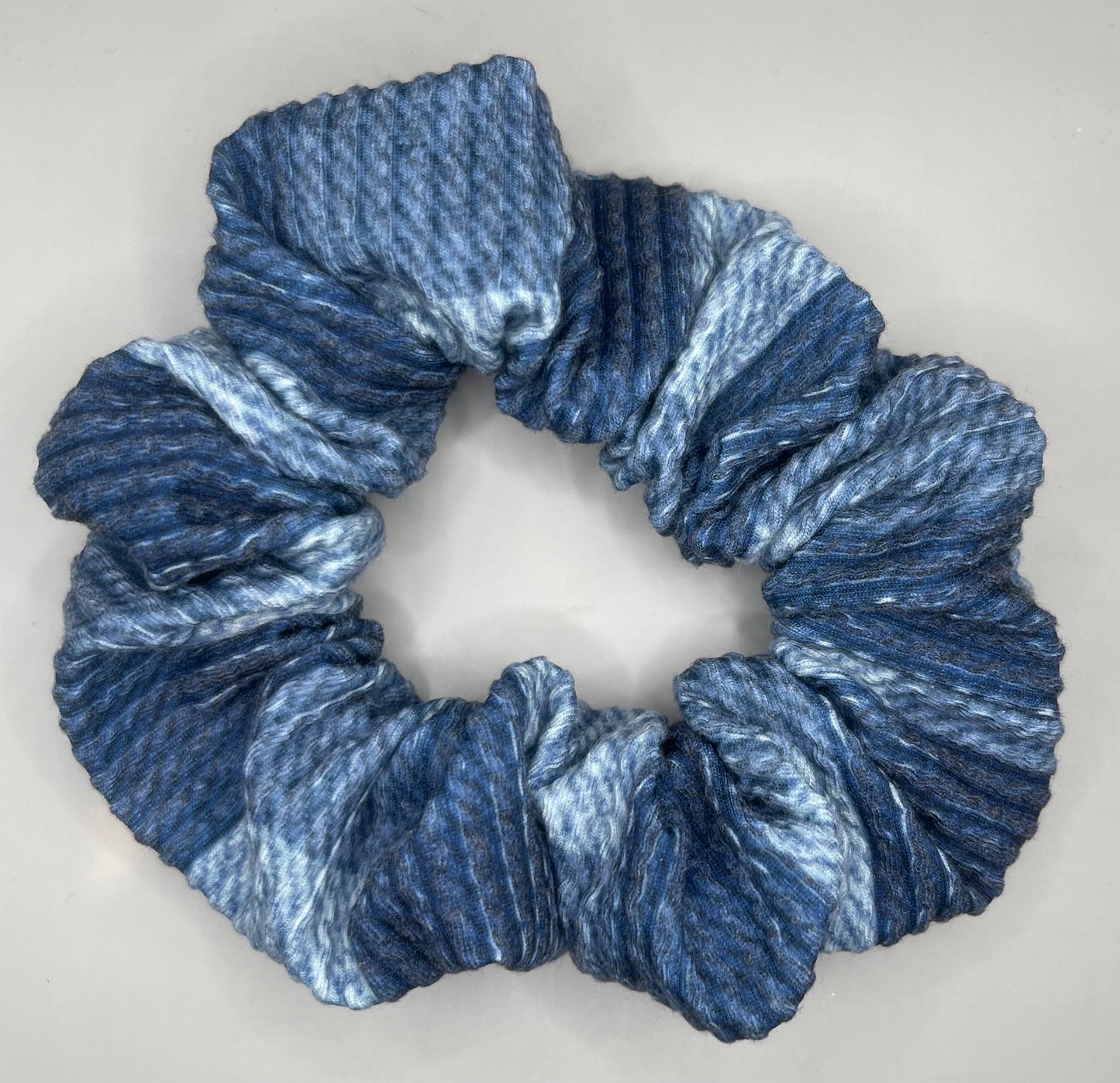 Adult blue plaid (rib)